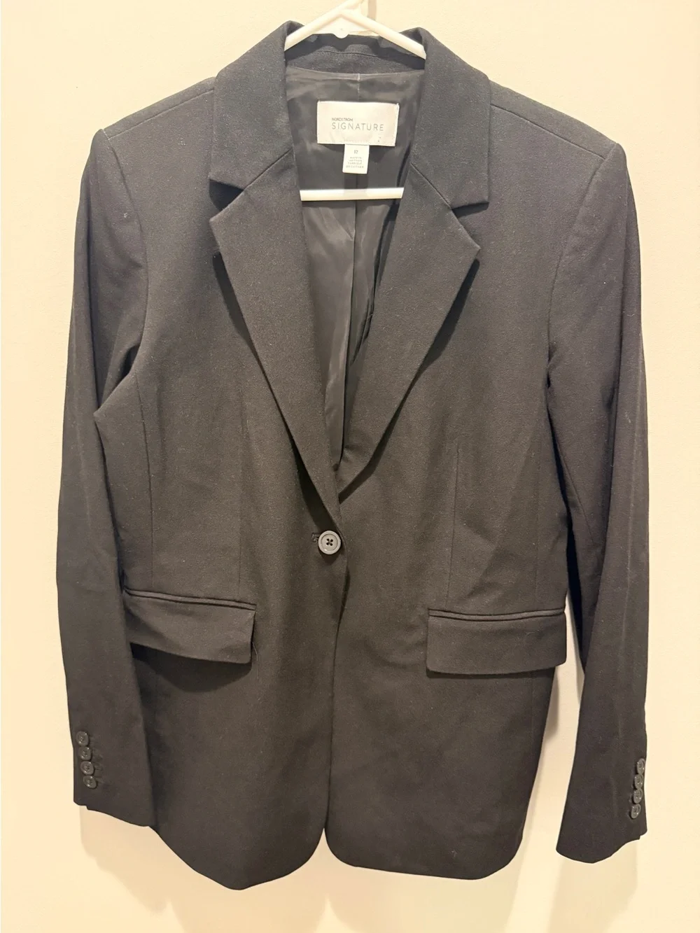 Nordstrom Signature Style black blazer